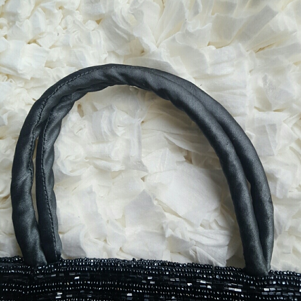 A vintage beaded evening purse - Picture 4 of 5